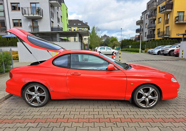 Hyundai Coupe cena 3999 przebieg: 188000, rok produkcji 1999 z Szczecin małe 781